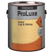 Sikkens Proluxe Cetol Log and Siding Wood Stain - Natural - Transparent Satin - 3.78-L