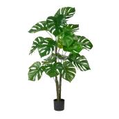 Naturae Decor Monstera Artificial Plant in Pot - 47-in