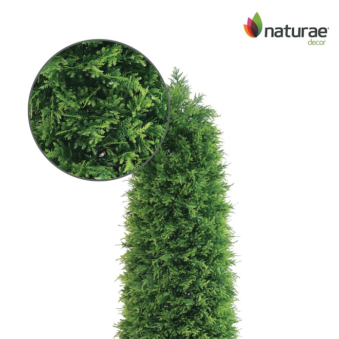 Landon & Co. Artificial Cedar in Polyester 36-in - Green