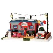 Happy Camper Lighted Christmas Figurine