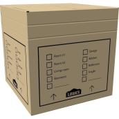 Pack of 6 Recycled Cardboard Boxes - 16-in x 16-in