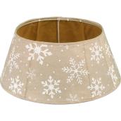 Holiday Living 26-in Christmas Tree Festive Tree Collar with White Snowflakes