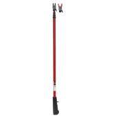 Exterior Light Suspension Rod in Red Metal of 11-ft