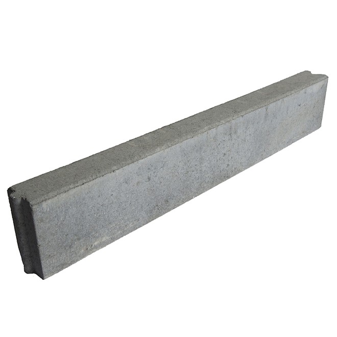 Patio Drummond 6-in H ×  36-in L x 3 1/8-in W Grey Concrete Universal Curb