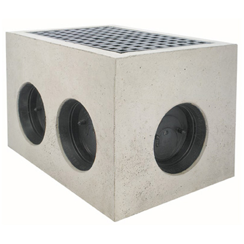 PATIO DRUMMOND Concrete Rain Drain - 9 3/4