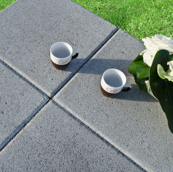 Patio Drummond 11 7/8-in L x 11 7/8-in W x 1 3/4-in H Grey Concrete Econo Slab