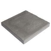 Patio Drummond 12-in x 12-in Grey Concrete Slate Slab