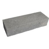 Patio Drummond Moderno 18-in L x 6-in W x 4-in H Carbon Grey Concrete Wall Block