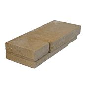 Patio Drummond Urbania Concrete Block - Wall and Firepit - 3.63-in x 19-in - Nuanced Sand Beige