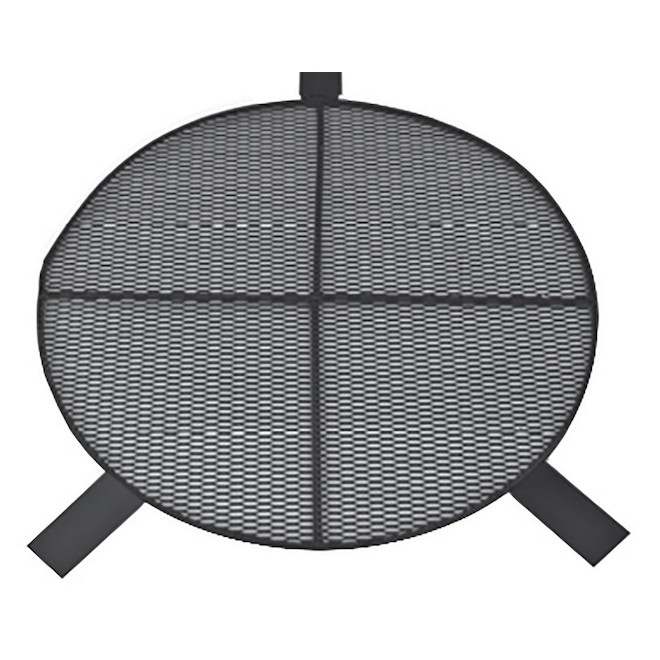 Patio Drummond Charcoal Grill Round, 46 Inch Round Fire Pit Screen