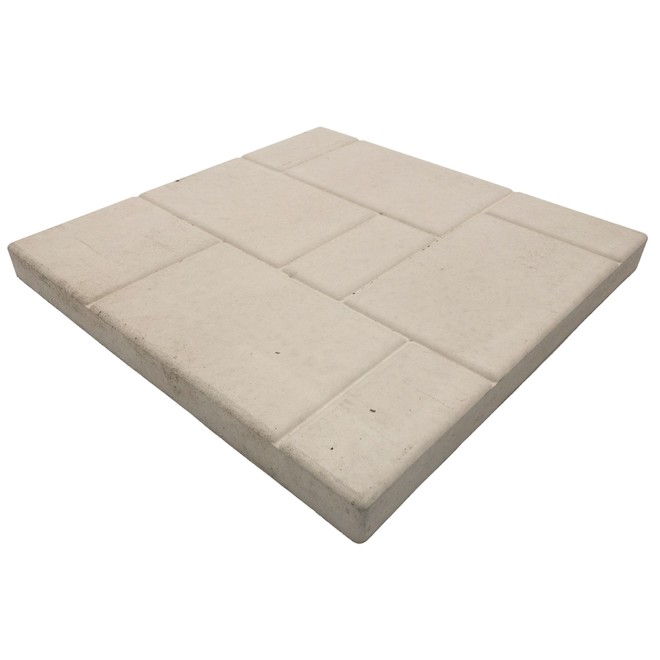 Patio Drummond Brico 18 x 18-in Pale Grey Slab