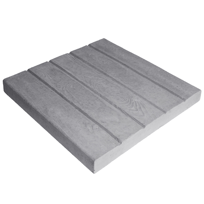Patio Drummond Rustica Grey 15 x 15-in Square Concrete Slab