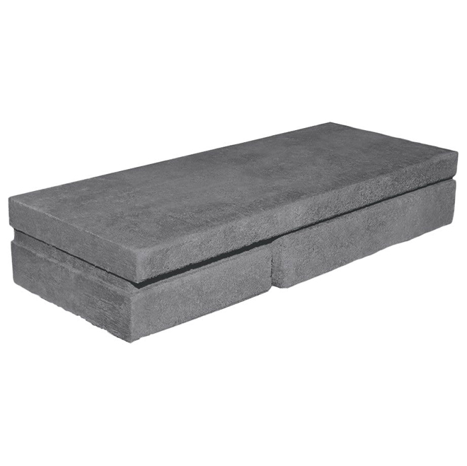 Patio Drummond Urbania Wall Block in Concrete 19 x 8 x 3 5/8-in - Grey
