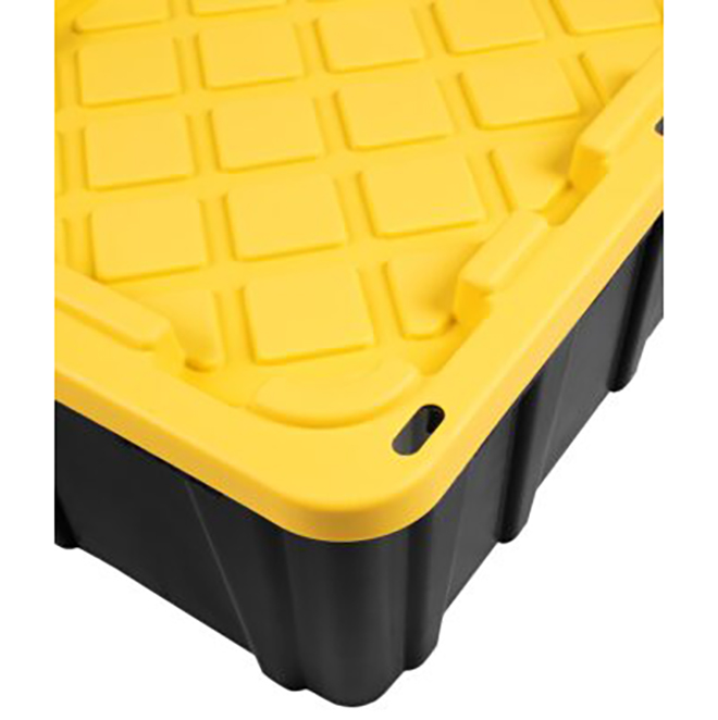 GSC Technologies 29 D x 20 W x 15-in H Black and Yellow Plastic
