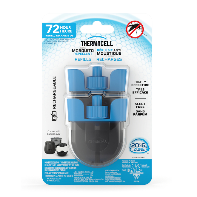 Thermacell Rechargeable Mosquito Repellent Refills - 72 Hours