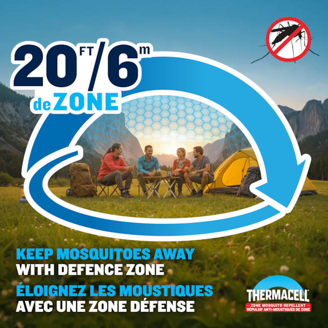 Thermacell EX902 6 M/9 Hours Rechargeable Mosquito Repellent