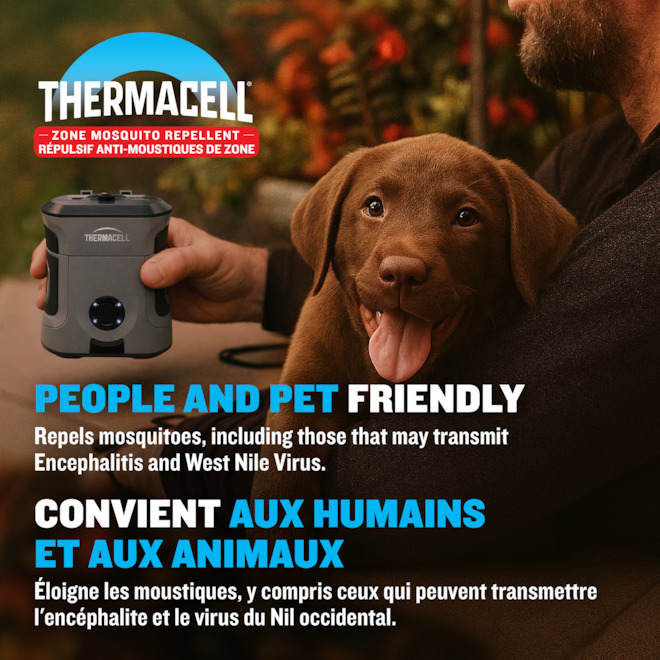 Thermacell EX902 6 M/9 Hours Rechargeable Mosquito Repellent