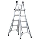 Louisville Ladder - Multi-Purpose - Aluminum - 22-in Maximum Height - Telescoping