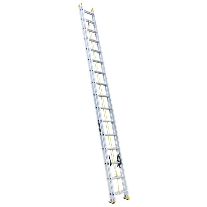 Image of Louisville | Ladder 32 Ft Aluminum Extension Ladder, Load Capacity 250 Lbs. Type I Duty Rating | Rona