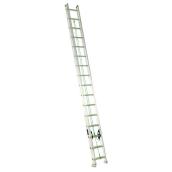 Louisville Ladder 32 ft Aluminum Extension Ladder, load capacity 225 lbs. Type II duty rating