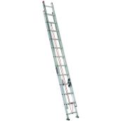 Louisville 24-ft Aluminum 200-lb Load Capacity Extension Ladder