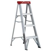 Louisville Aluminum 4-ft Stepladder - 200 lb. rated capacity - CSA certified
