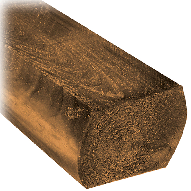 Treated Wood Green Round Post 4 5 In X 7 Ft 02060407 Rona Treated Wood Green Round Post 4 5 In X 7 Ft 02060407 Rona