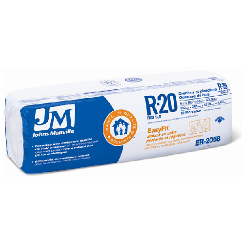 Johns Manville Multi-Purpose Unfaced Fiberglass Insulation Roll 16