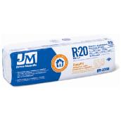 Johns Manville Formaldehyde-Free Fibreglass Batt Insulation - 20 R-Value - 6-in Thick for 2 x 6 Stud Walls and Basements