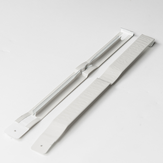 ExteriorTransition Moulding - White - Aluminum - 10-ft L