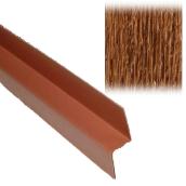 Garniture de transition extérieure Taiga, aluminium de couleur Sierra, 10 pi de long