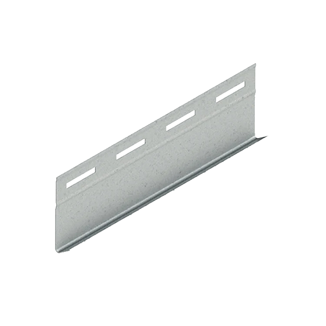 CanExel Ridgewood Starter Strip - White - Aluminum - 10-ft L 261