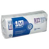 Johns Manville Fibreglass Insulation - R22 - 75,08-sq.ft. - Pack of 10 - Walls and Floors