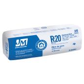 Isolant insonorisant R20 Johns Manville, fibre de verre, couvre 101,3 pi2, sans formaldéhyde
