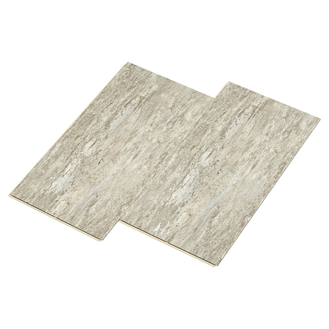 Vinyl Floor Tiles Essential 6 Mm Limestone Fvctiles Rona