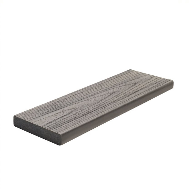 Planche pour terrasse Trex composite carré, 1po x 6 po x 20 pi Brume des iles