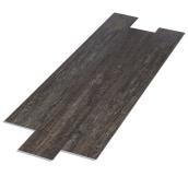 Easy Street Plus Vinyl Flooring Tiles - 6-in W x 48-in L - Wood Look