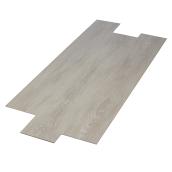 Easy Way Vinyl Flooring Tiles - 7-in W x 48-in H - Yaletown Woodlook - Residential or Light Commercial Use