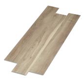 Couvre-plancher en vinyle brun Wall Street de Taiga Building Products, 23,95 pi², fini bois