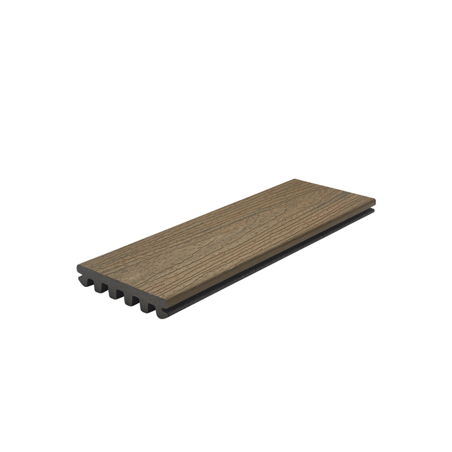 Trex Enhance Naturals Composite Decking Board - Toasted Sand - Water Resistant - Grooved Edge