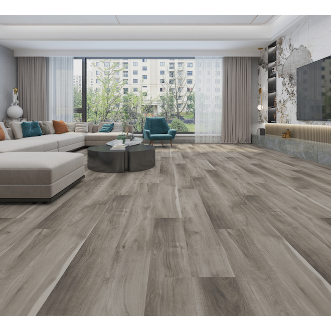 Taiga Villa Pro Vinyl Flooring Dover - 7 x 48-in Covers 23.9-sq.ft.