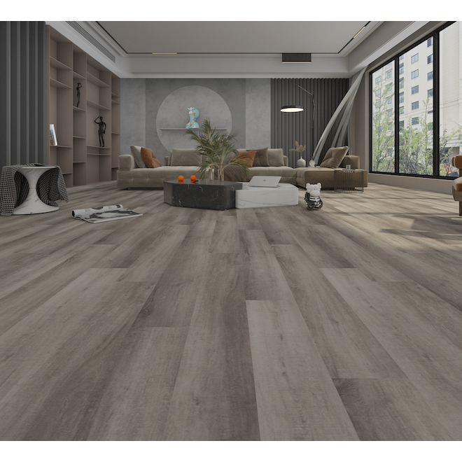 Taiga Casa Pro Vinyl Flooring Alpaca - 7 x 48-in Covers 23.9-sq.ft.