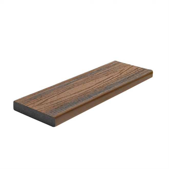 Trex Transcend Spiced Rum 0.94-in x 5.5-in x 20-ft Square Edge Deck Board