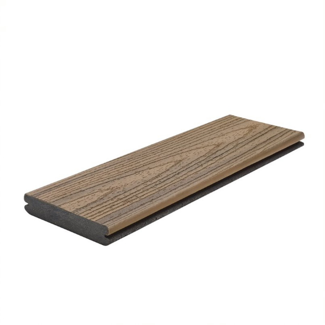 Planche de terrasse Trex en composite Or Havana 0,94 po x 5,5 po x 12 pi