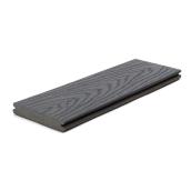 Trex Select Deck Board - Winchester Grey - 7/8-in x 6-in x 12-ft - Grooved Edge