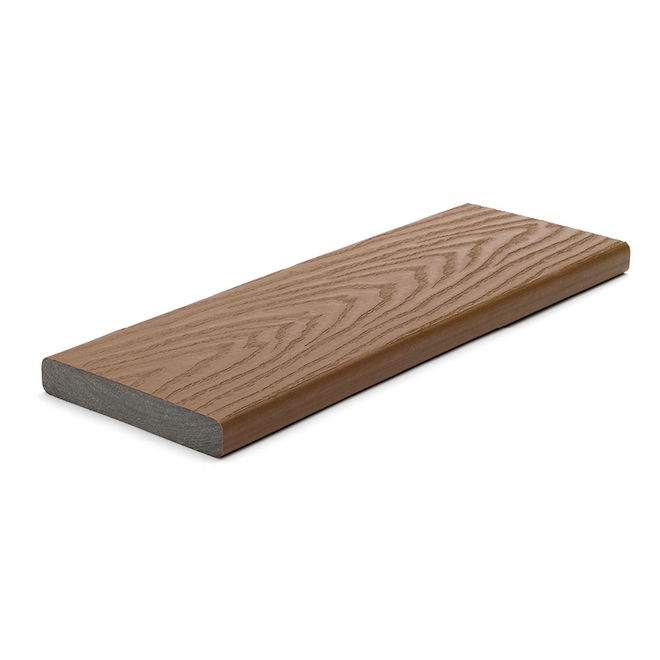 Planche de terrasse Trex Select, brun saddle, 7/8 po x 6 po x 16 pi, bord carré