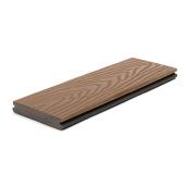 Trex Select Deck Board - Saddle - 7/8-in x 6-in x 20-ft - Grooved Edge