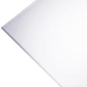 Em Plastic Optix Acrylic Sheets - Clear - Impact and Weather Resistant - 36-in W x 72-in L