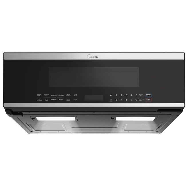 M.I GE 1.8 Cu. Ft. Over-the-Range Microwave Oven Stainless Steel