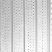 Garniutre de soffite ventilé Kaycan, vinyle de couleur blanche, 12 pi de long